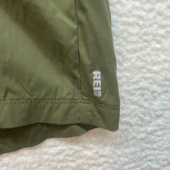 REI Shorts Mens Extra Large Green Hiking Outdoor Performance Nylon Cargo Fishing - Picture 6 of 13